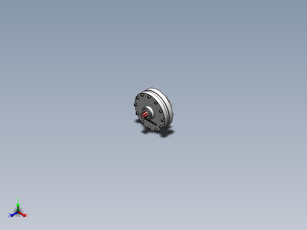Planetary gear concept行星齿轮传动3D数模图纸 Solidworks设计