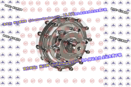 Planetary gear concept行星齿轮传动3D数模图纸 Solidworks设计缩略图