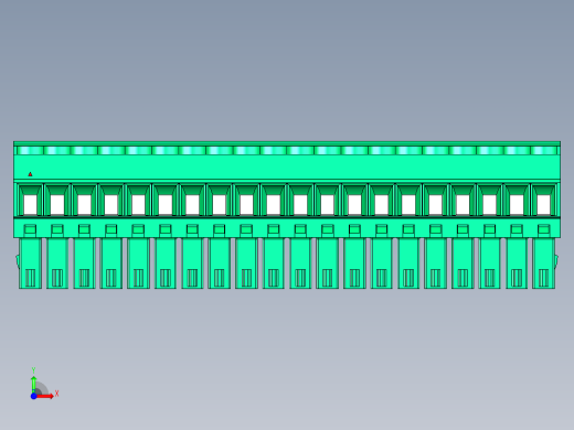 DEGSON 15EDG 系列 3.5mm 插拔式接线端子 FullPack-15EDGKA-3.5-20P-14-00AH前视缩略图