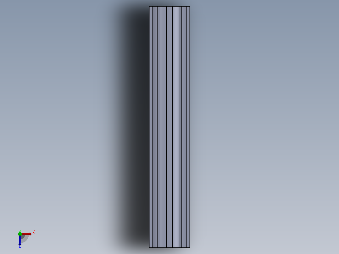 SPLS 36x42x250 - 8.SLDPRT俯视图