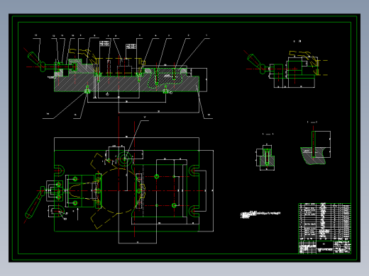 中间轴轴承支架加工工艺及铣Φ140H7端面夹具设计