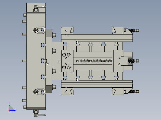托盘 设计模型 (1)左视缩略图
