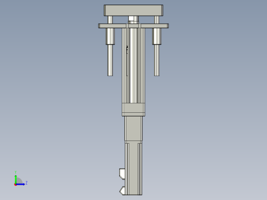 12VZ电动缸-VZ5D-S50-BC左视缩略图