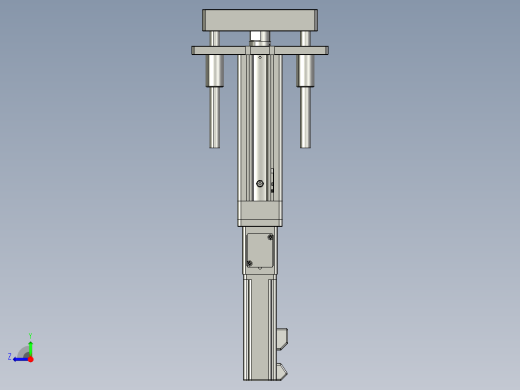 12VZ电动缸-VZ5D-S50-BC右视缩略图