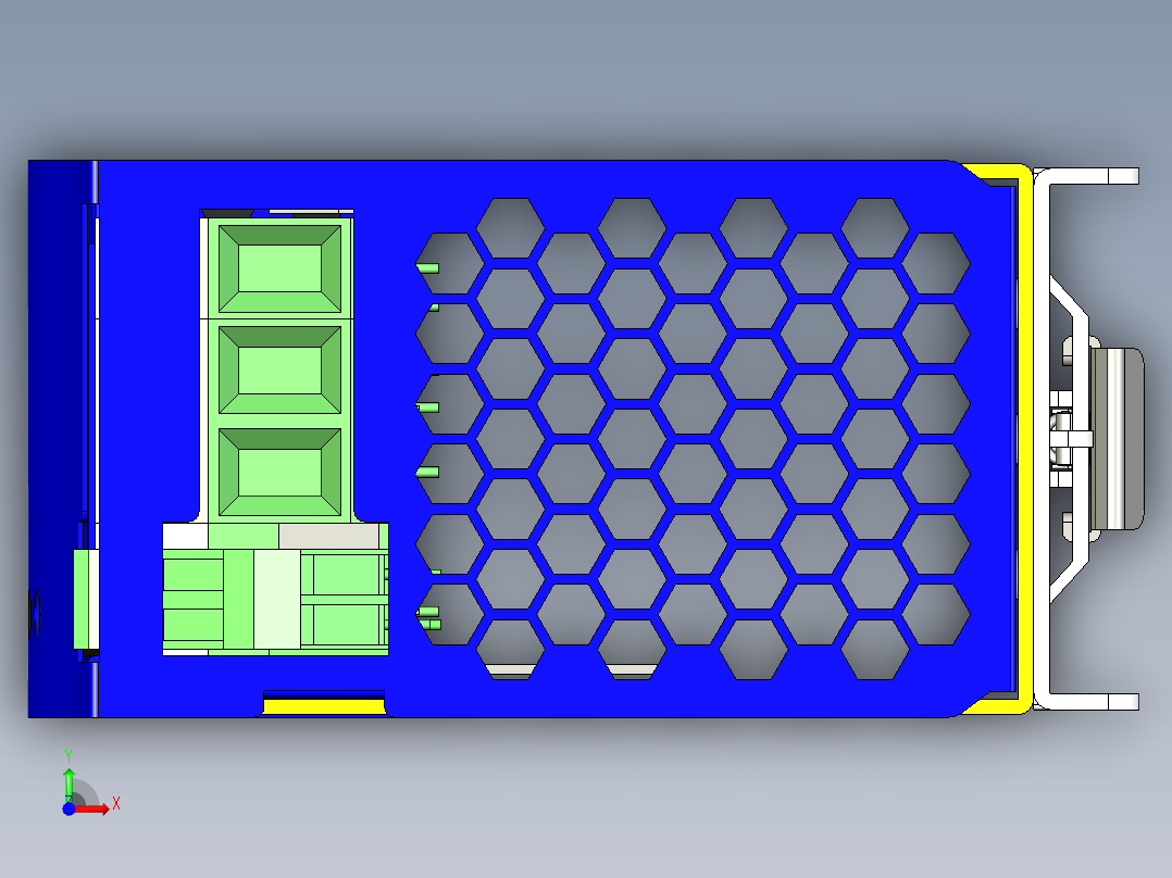 明纬DRDN和WDR系列开关电源合集轨道式前视图