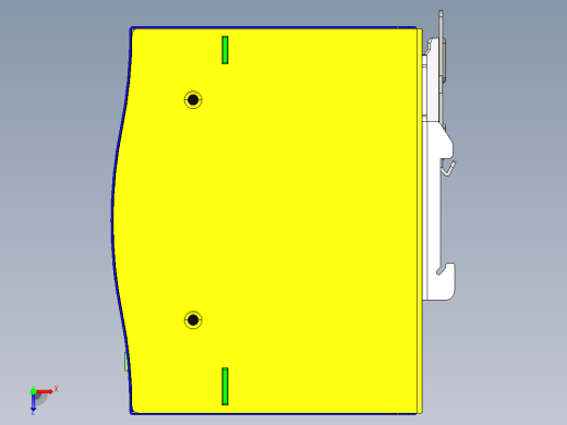 明纬DRDN和WDR系列开关电源合集轨道式俯视缩略图