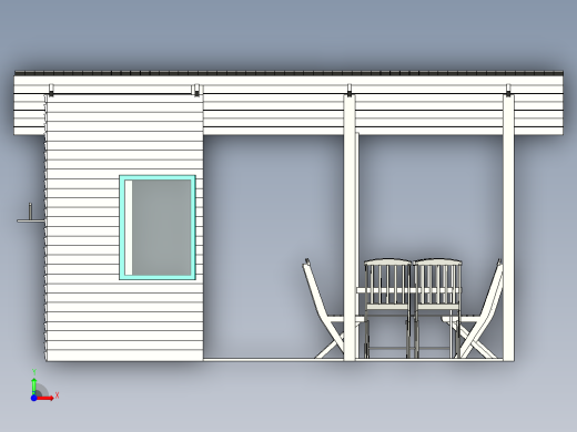 户外开放厨房前视缩略图