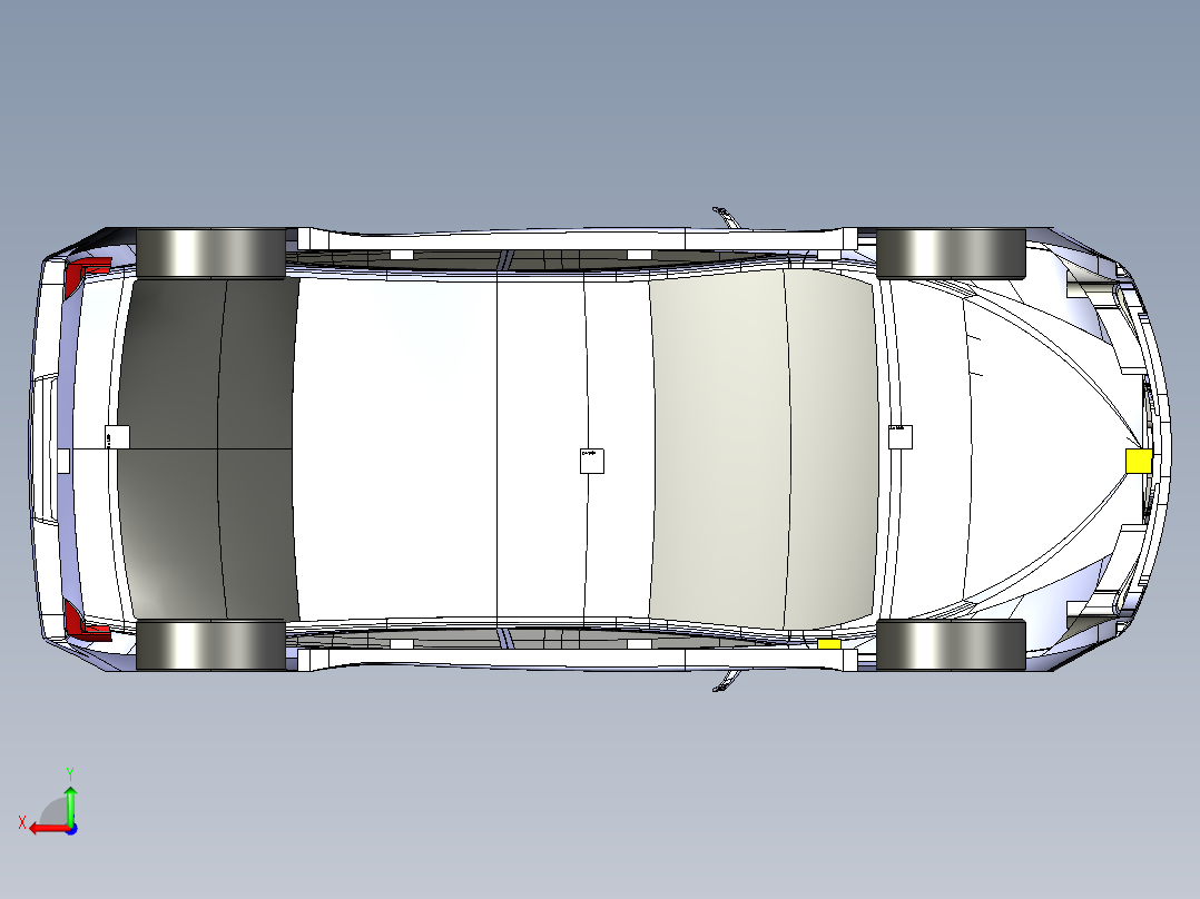 汽车车身 (24)后视图