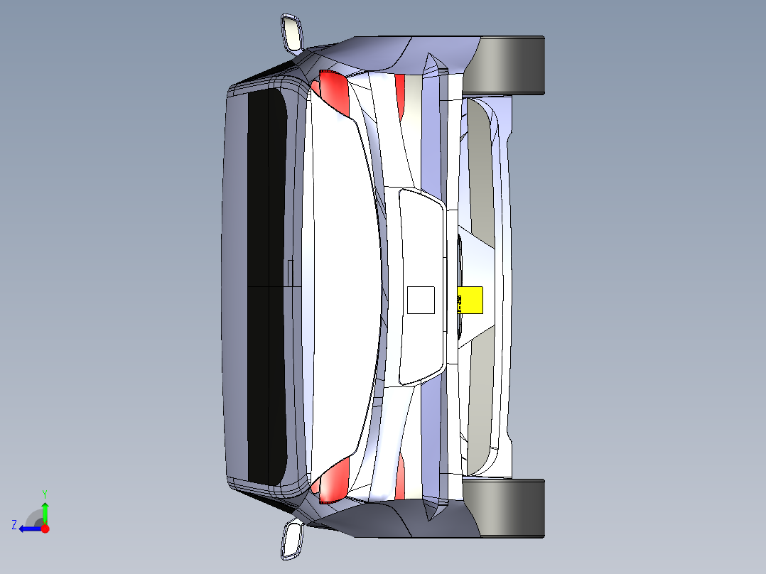 汽车车身 (24)右视图