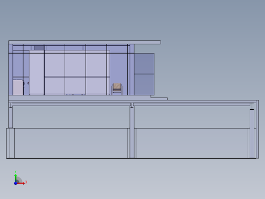 休闲停车场前视缩略图