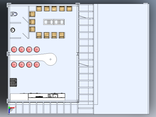 休闲停车场俯视缩略图