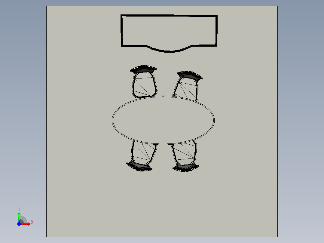 dining-room-set-krasimir-balashov-餐厅套装前视图