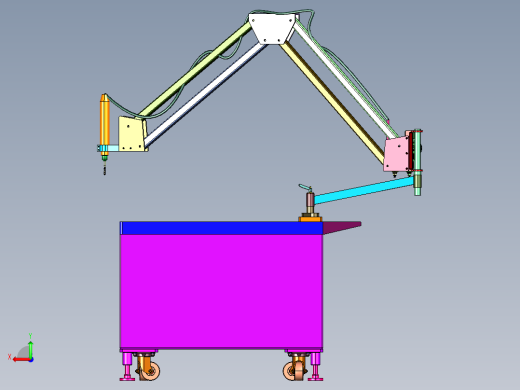 浮臂式万向攻丝机后视缩略图