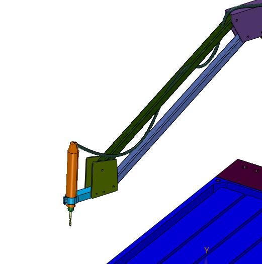 浮臂式万向攻丝机