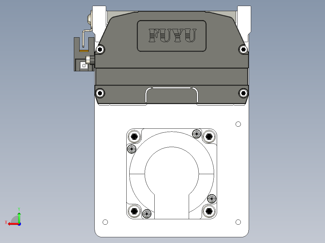 模组FTH10-L10-400-BD-T40-C4后视图