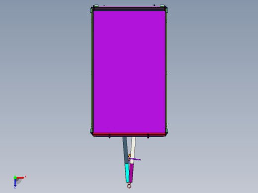 拉机牵引式翻斗自卸车斗俯视缩略图