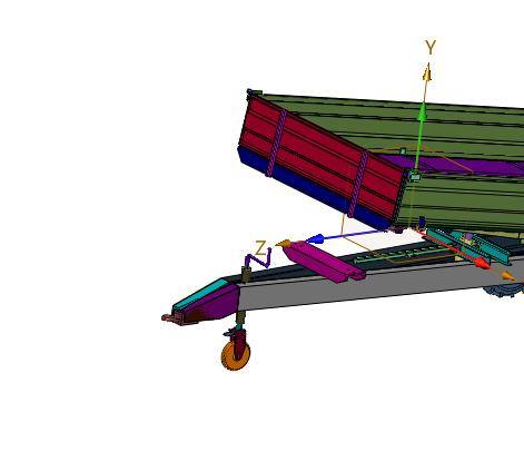 拉机牵引式翻斗自卸车斗缩略图