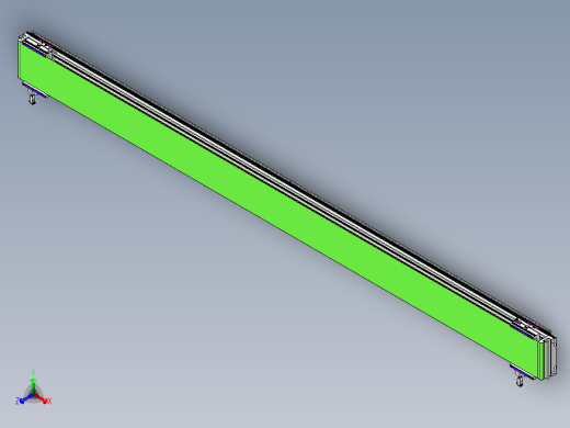威洛博VL系列直线电机模组-2VL22H2-S3150正等轴测缩略图