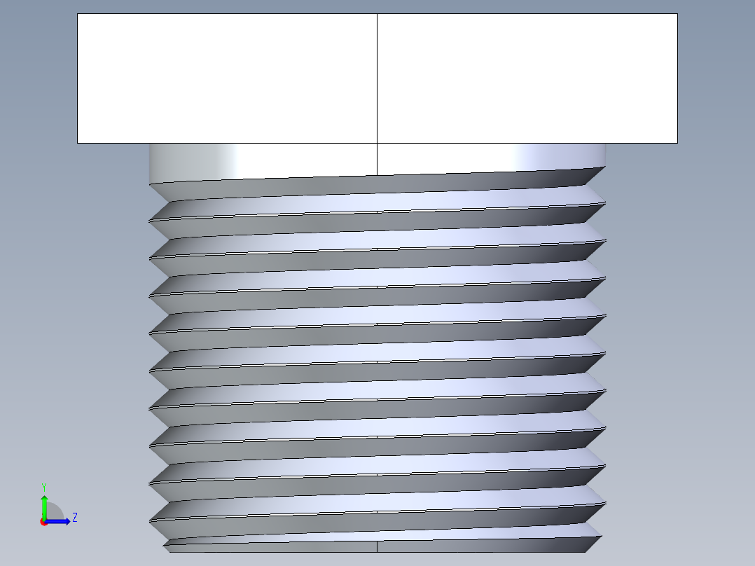 CPVC管件18-Sch80_ReducerBushing_MPTxFPT_9839-052_0.375in x 0.25in左视图