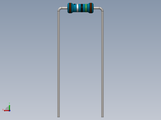 电容器 二极管 电阻器-Resistor 1.5 Ohm Blue后视缩略图