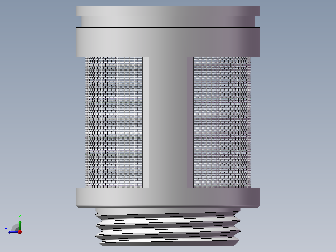 5种智能马桶常用带过滤网多用途角阀右视图