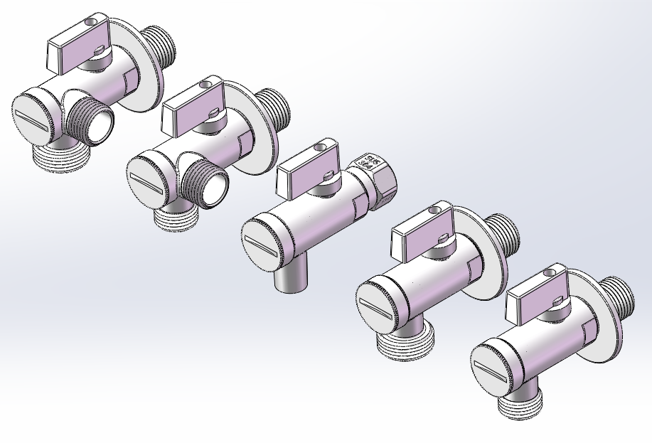 5种智能马桶常用带过滤网多用途角阀