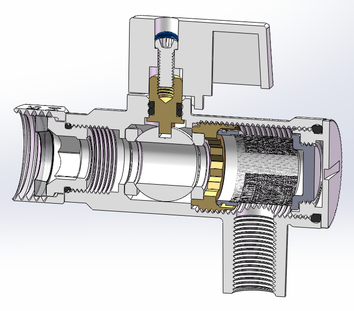 5种智能马桶常用带过滤网多用途角阀