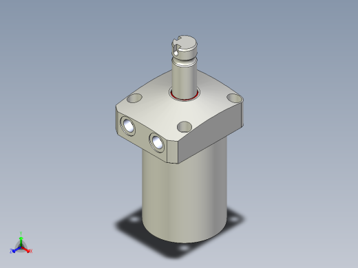 KOSMEKWHE1600-2AR-F多系列多零件图纸模型多系列多零件图纸模型正等轴测缩略图