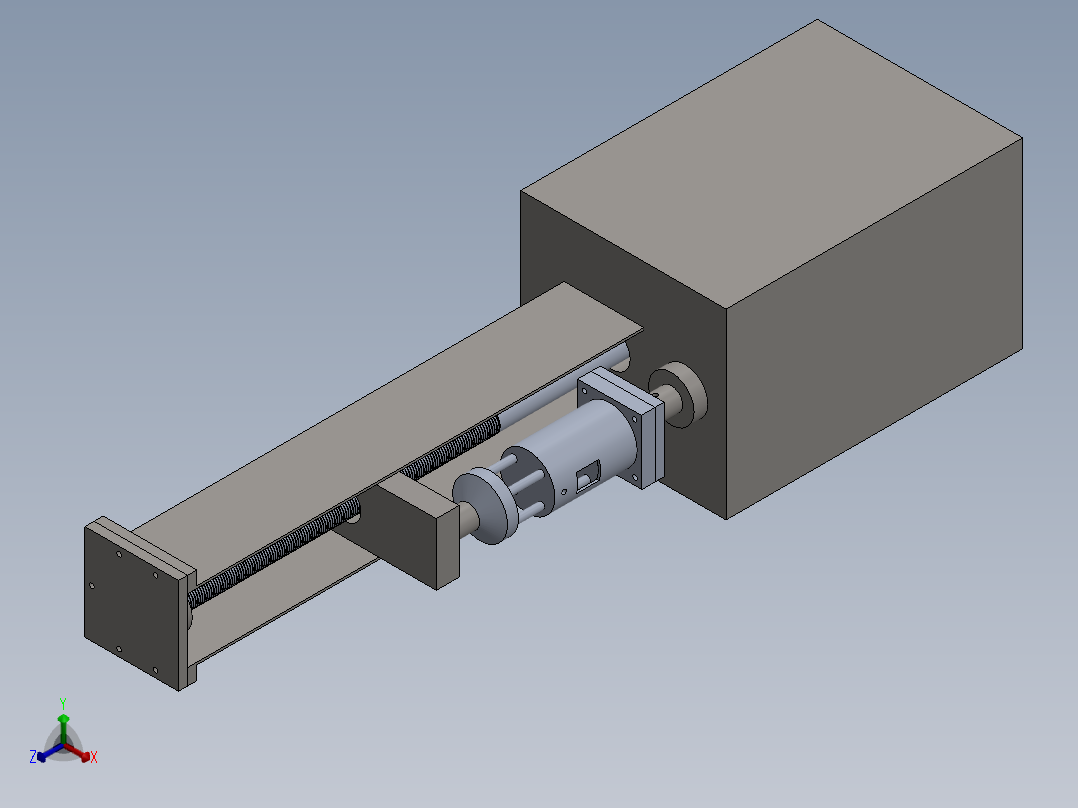 整体设计正等轴测图