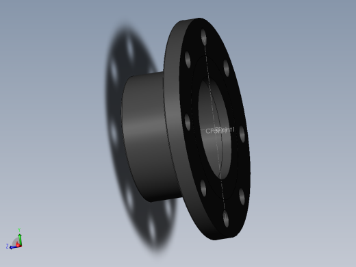 PVC管件-4in_Flange