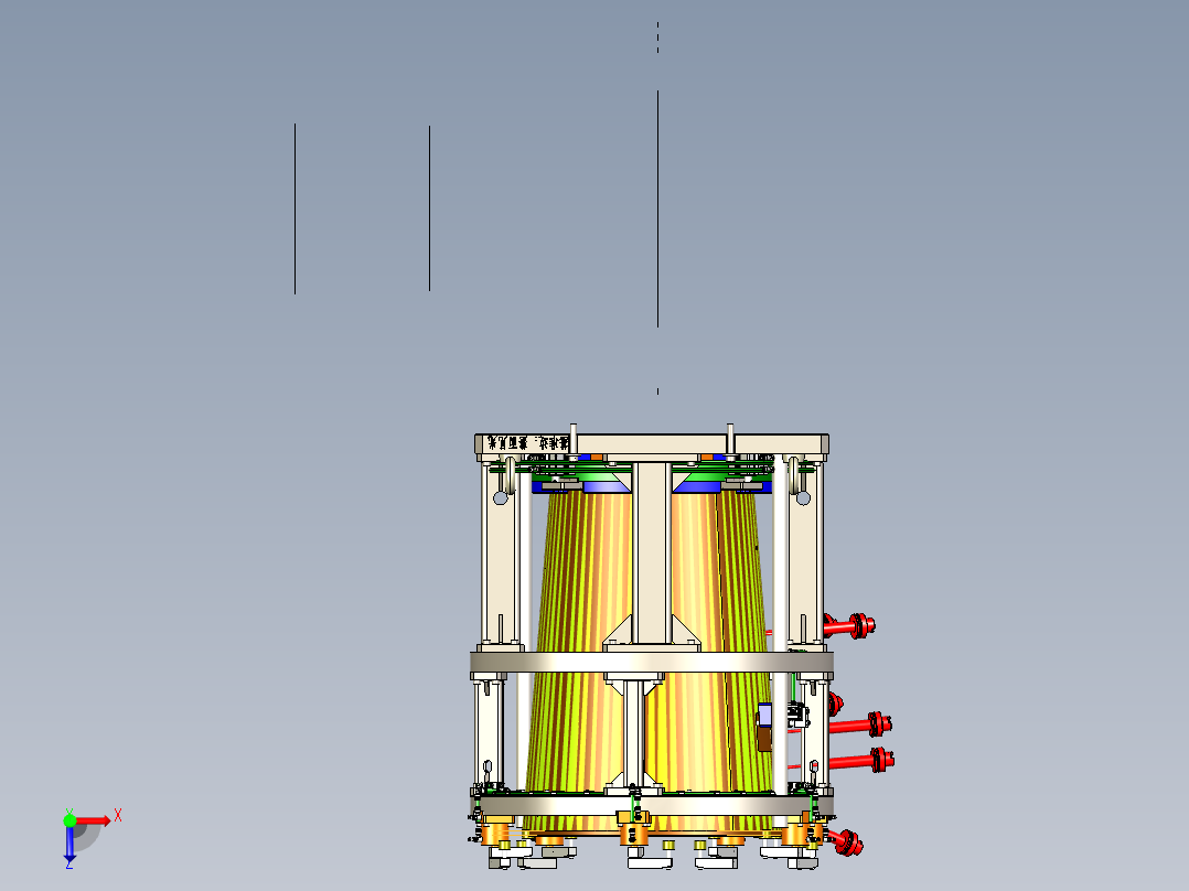 SHY-JB7-1-2-治具装备图俯视图