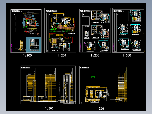 高层住宅设计方案.DWG