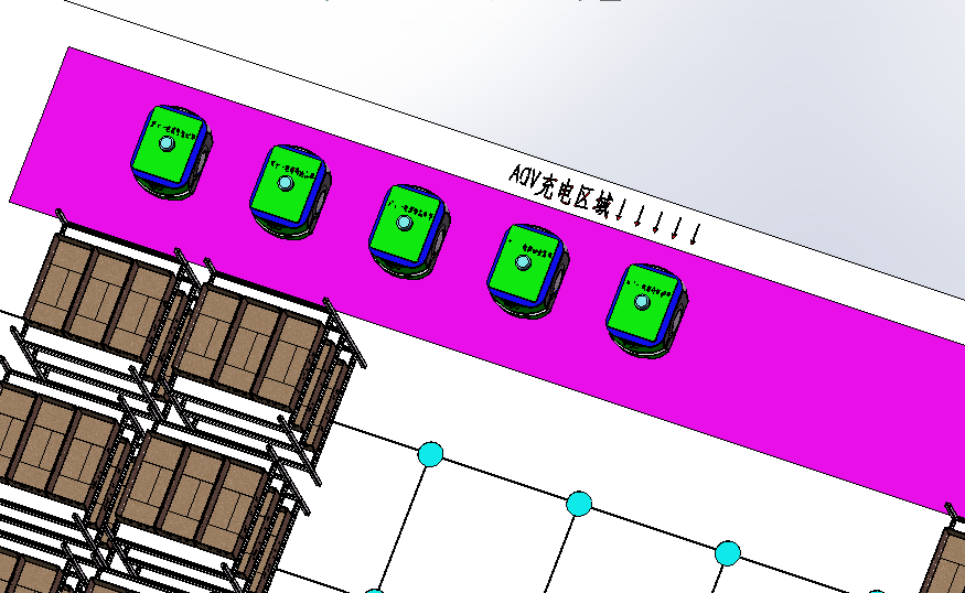 AGV仓库自动拆单系统