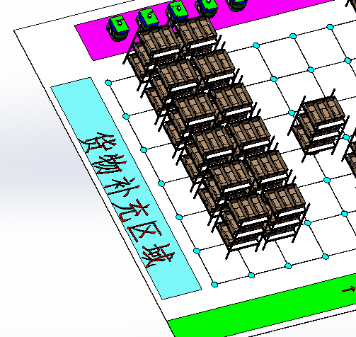 AGV仓库自动拆单系统