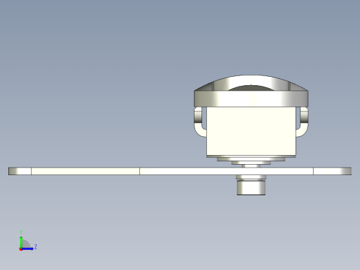 A0002525-SK1-845钣金门锁左视缩略图