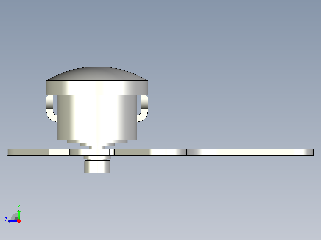 A0002525-SK1-845钣金门锁右视图