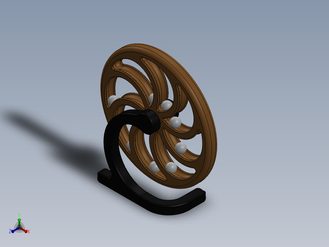 永动机(6)正等轴测图