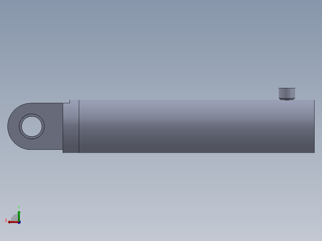 液压缸管diameter-90-mm-length-606-mm-1.snapshot.1后视图