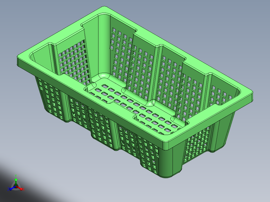 篮子(8)正等轴测图