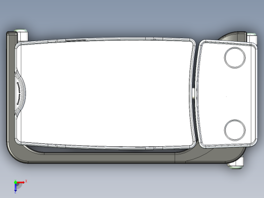 床边桌俯视缩略图