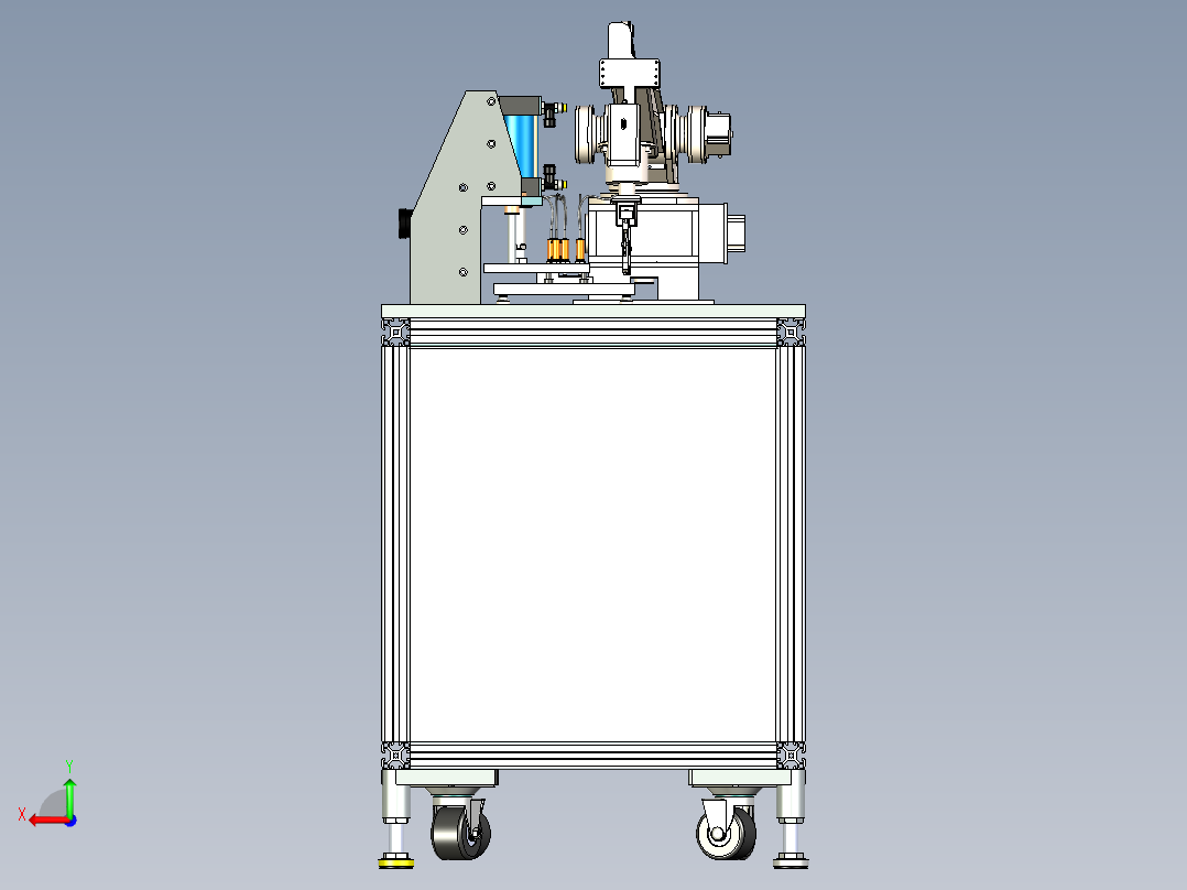 JD-950 医疗耗材接头熔接工作站后视图
