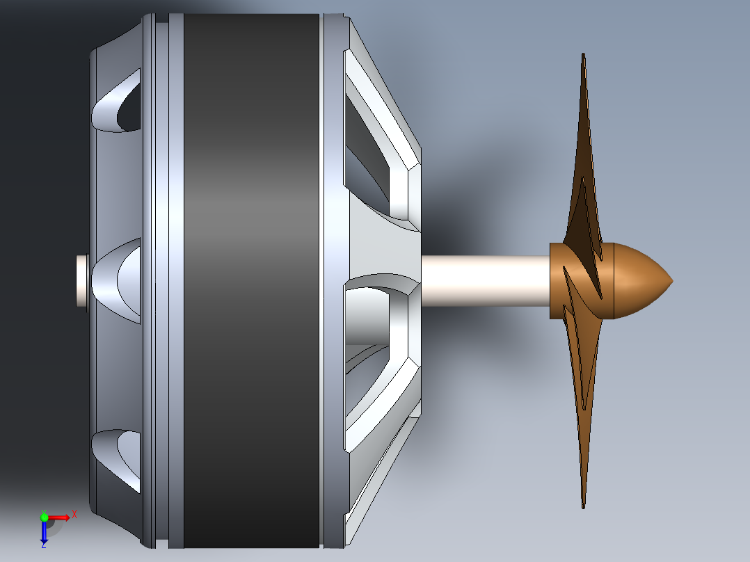 直流电机、电机(20)俯视图