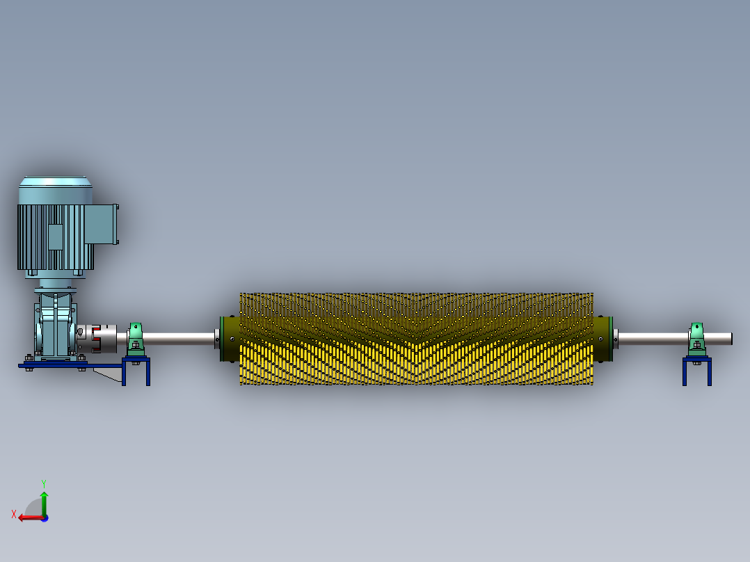 电动滚刷清扫器1168112   50后视图