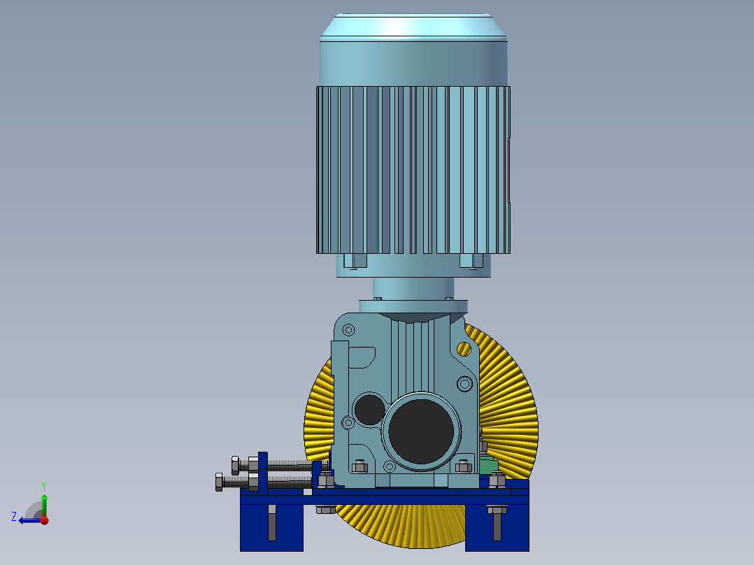 电动滚刷清扫器1168112   50右视图