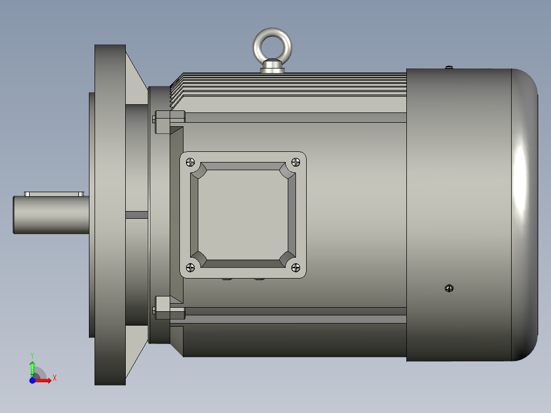 Y2系列B5型三相异步电动机Y2100L-2前视图