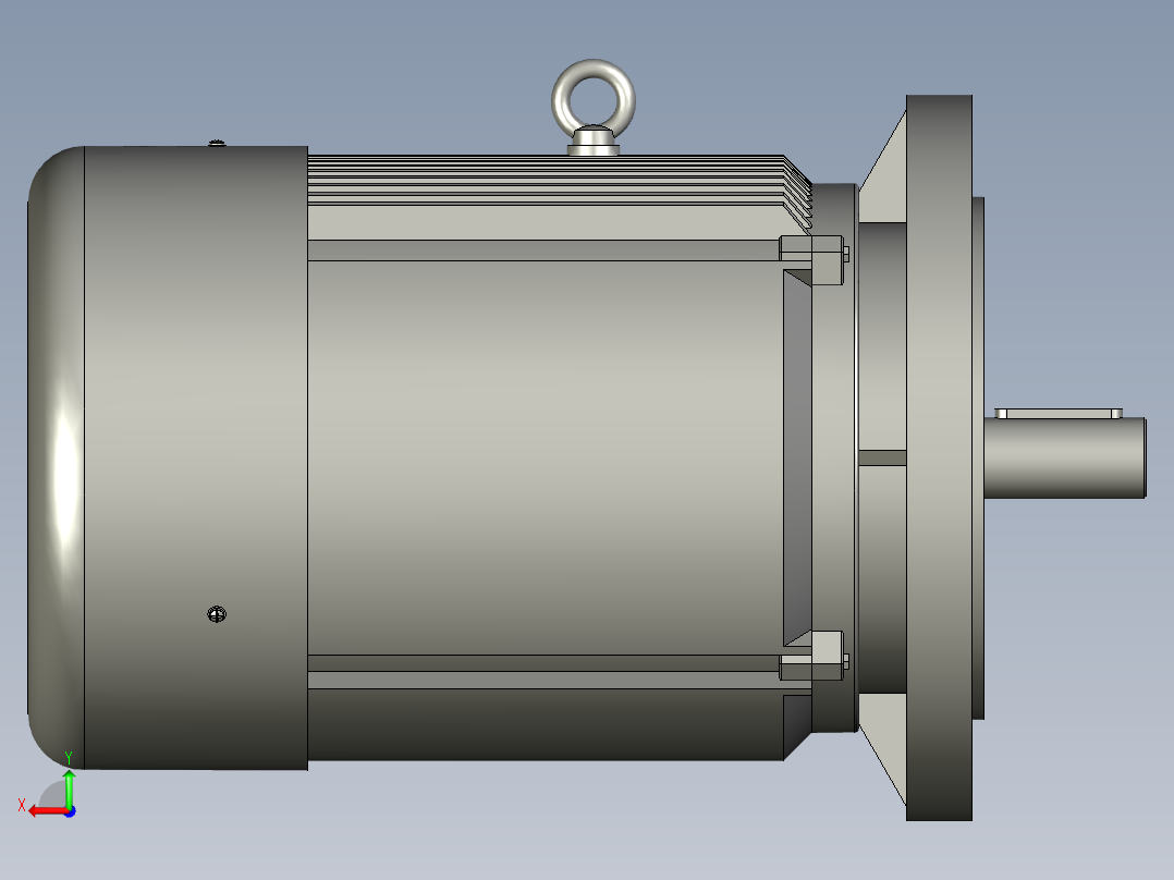 Y2系列B5型三相异步电动机Y2100L-2后视图