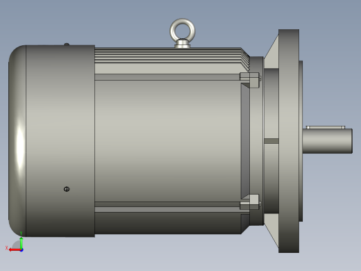 Y2系列B5型三相异步电动机Y2100L-2后视缩略图