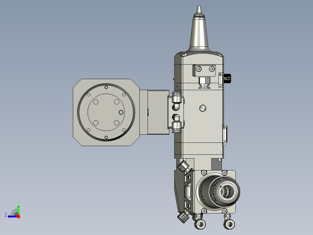 200-000切割头组件右视图