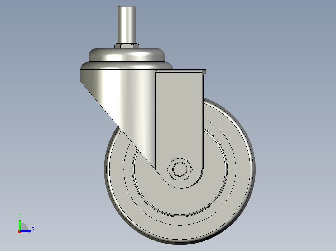 中型轮Z11-03-100-201G左视图