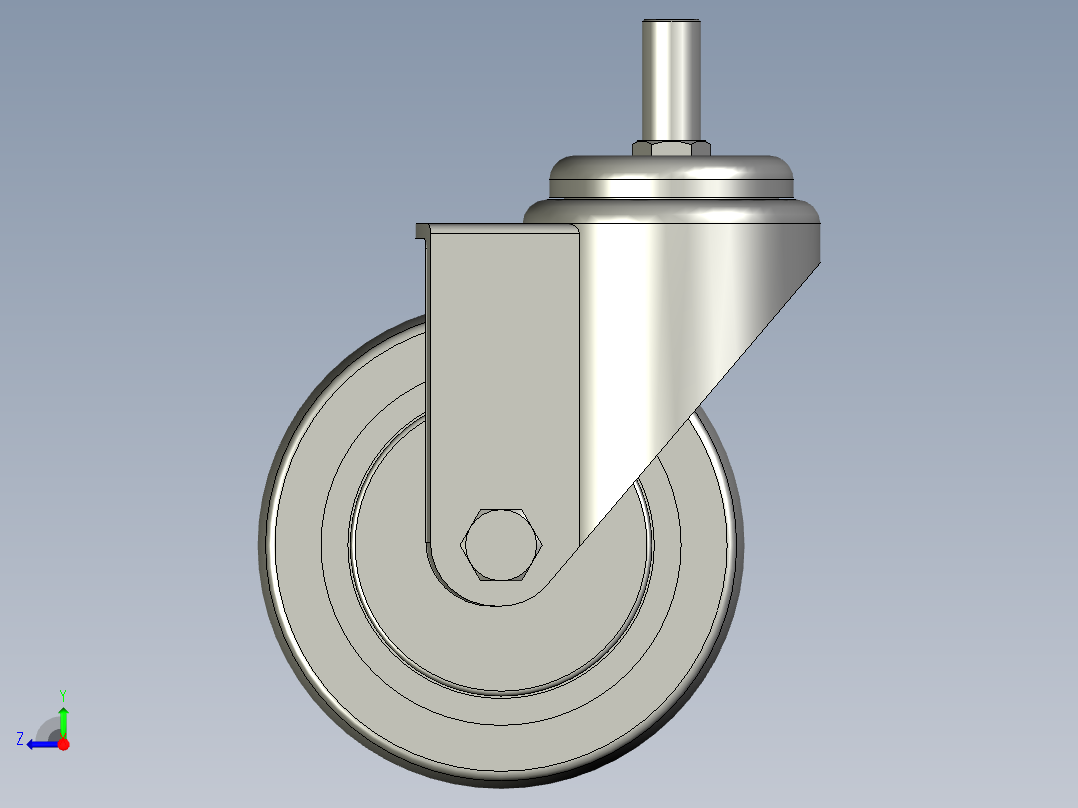中型轮Z11-03-100-201G右视图